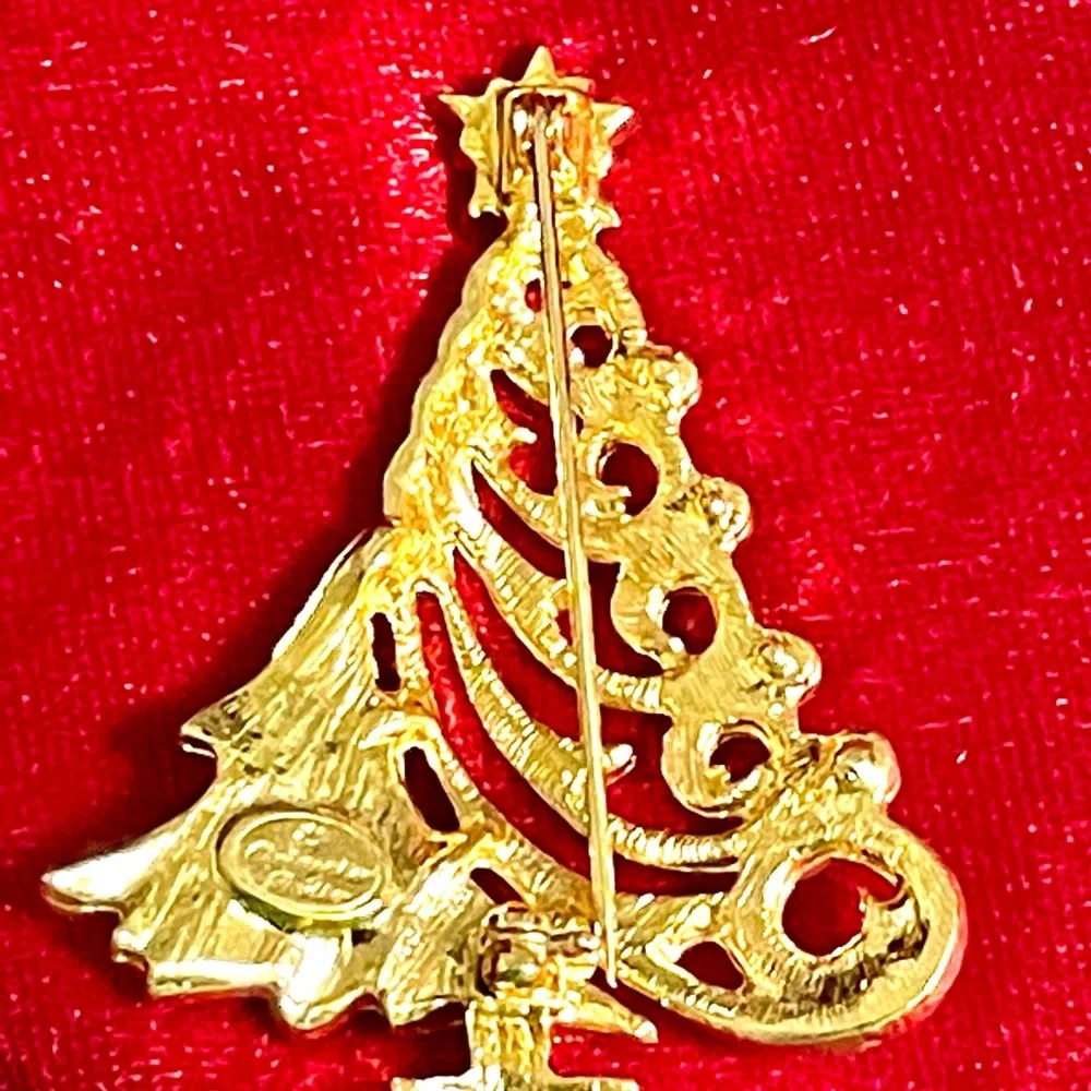 Collectible Radko Holiday Tree Pin